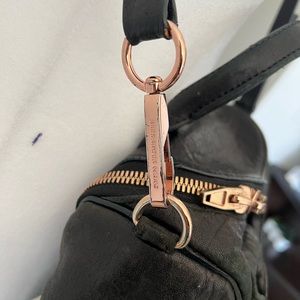 Alexander Wang Rocco crossbody, black, rosegold metal